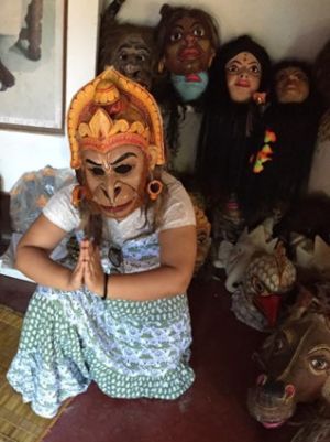 Ankiā nāṭā masks