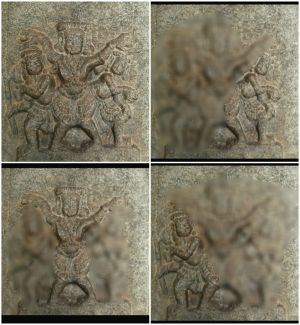 Optical illusion sculpture