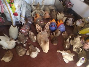 Ankiā nāṭā masks